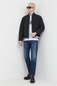 HUGO Blue kurtka 50510242 czarny SS24