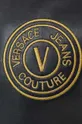 μαύρο Δερμάτινο μπουφάν Versace Jeans Couture