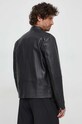 Odzież Versace Jeans Couture kurtka skórzana 76GAVP02.CPPS3 czarny