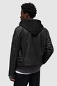 Kožená bunda AllSaints Whitson ML066Z černá
