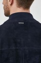 BOSS geacă din piele întoarsă 50510165 bleumarin