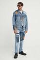 Levi's kurtka jeansowa 72334 niebieski SS25