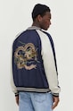 Odzież The Kooples kurtka bomber HBLO28004K granatowy