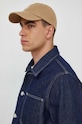 United Colors of Benetton geacă din denim bleumarin 2VQDUN04S
