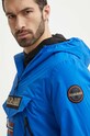 Bunda Napapijri Rainforest modrá NP0A4HX6B2L1