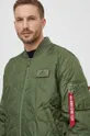 зелёный Куртка-бомбер Alpha Industries MA-1 ALS