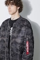 Alpha Industries bomber jacket MA-1 CS Camo black 136136C