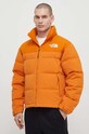 Páperová bunda The North Face 92 RIPSTOP NUPTSE oranžová NF0A86ZQPCO1