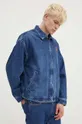 niebieski DC kurtka jeansowa Rebuild