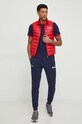 EA7 Emporio Armani bezrękawnik puchowy PN29Z.8NPQ01.1461 czerwony SS24