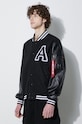 Куртка-бомбер Alpha Industries PU College чёрный 146111