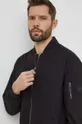 czarny Calvin Klein kurtka bomber