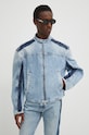Džínová bunda Diesel D-MARGE-S1 modrá A13125.0GHAC