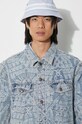 Daily Paper giacca di jeans Settle Macrame 2411011 blu