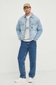 G-Star geacă din denim D23593.D536 albastru SS25