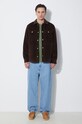 A.P.C. geaca din velur Blouson Alex COGVV.H02625.CAE maro SS24