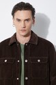 A.P.C. geaca din velur Blouson Alex COGVV.H02625.CAE maro