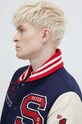 Вовняна куртка-бомбер Superdry темно-синій M5011867A.GKV