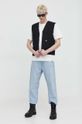 Dickies vesta de blugi DUCK CANVAS SMMR VEST DK0A4YQK negru SS24