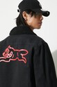 ICECREAM kurtka jeansowa Running Dog Sherpa IC24147 czarny
