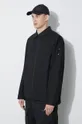 μαύρο Βαμβακερό σακάκι A-COLD-WALL* Zip Overshirt