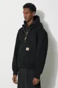čierna Rifľová bunda Carhartt WIP Active Jacket