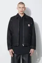 negru Carhartt WIP geacă din denim OG Detroit Jacket