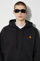 Кофта Carhartt WIP Hooded American Script Jacket I033063.89XX чёрный