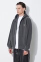 Carhartt WIP cotton sweatshirt Hooded Nelson Jacket gray I033064.98GD