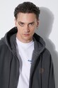Carhartt WIP cotton sweatshirt Hooded Nelson Jacket I033064.98GD gray