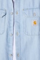 Τζιν μπουφάν Carhartt WIP Harvey Shirt Jac I033346.112