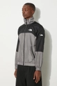 The North Face geaca Wind Shell Full Zip gri NF0A879FRPI1