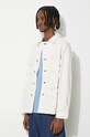 Human Made kurtka Garment Dyed Coverall Jacket beżowy HM27JK013