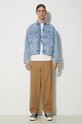 Джинсова куртка Human Made Denim Jacket HM27JK016 блакитний SS24