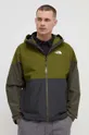 zöld The North Face szabadidős kabát Lightning Férfi