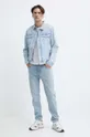 Rifľová bunda Karl Lagerfeld Jeans modrá