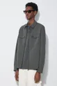 green Fred Perry jacket Zip Overshirt
