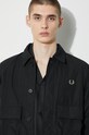 Fred Perry jacket Utility Overshirt M6572.102 black