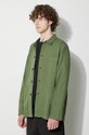 Бавовняна сорочка Universal Works Bakers Overshirt зелений 30680.BIRCH
