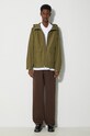 Bunda Woolrich Cruiser Hooded Jacket CFWOOU0884MRUT3662 zelená SS24