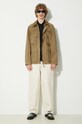 Бавовняна куртка Barbour Modified Transport Casual MCA0966 бежевий SS24