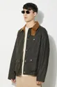 green Barbour jacket Utility Spey Wax