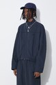 AMBUSH geaca Nylon Track Jacket bleumarin BMEA002S24FAB0014646