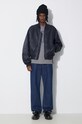 Bunda AMBUSH Nylon Bomber BMEH012S24FAB0014646 tmavomodrá SS24