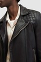 Îmbrăcăminte AllSaints geaca de piele CONROY ML058F negru