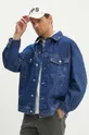 A.P.C. giacca di jeans blouson elvis blu