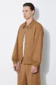 brown A.P.C. jacket blouson gilbert