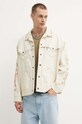 Îmbrăcăminte Levi's jacheta de bumbac Pride A8383 bej