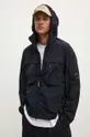 sötétkék C.P. Company rövid kabát Chrome-R Hooded Férfi