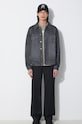 Wood Wood kurtka jeansowa Ivan Denim 12315107.7051 czarny SS24